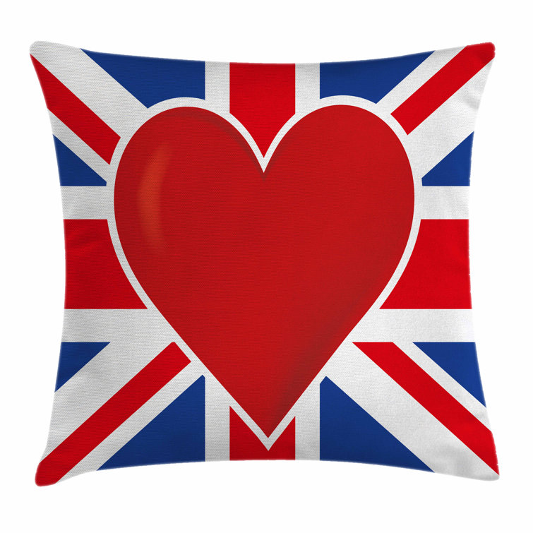 Ambesonne Union Jack Pillow Cover Wayfair